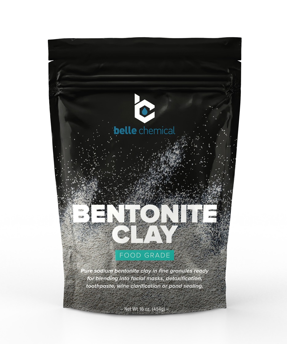 Food Grade Sodium Bentonite Clay 454g - Belle Chemical